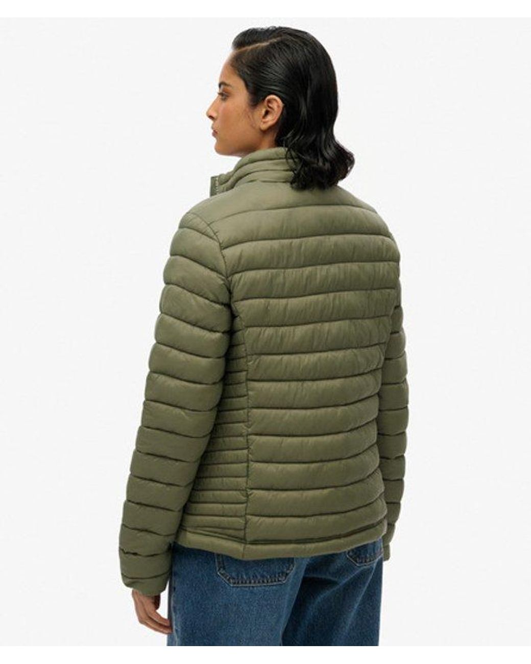 Superdry Green Fuji Lite Padded Jacket