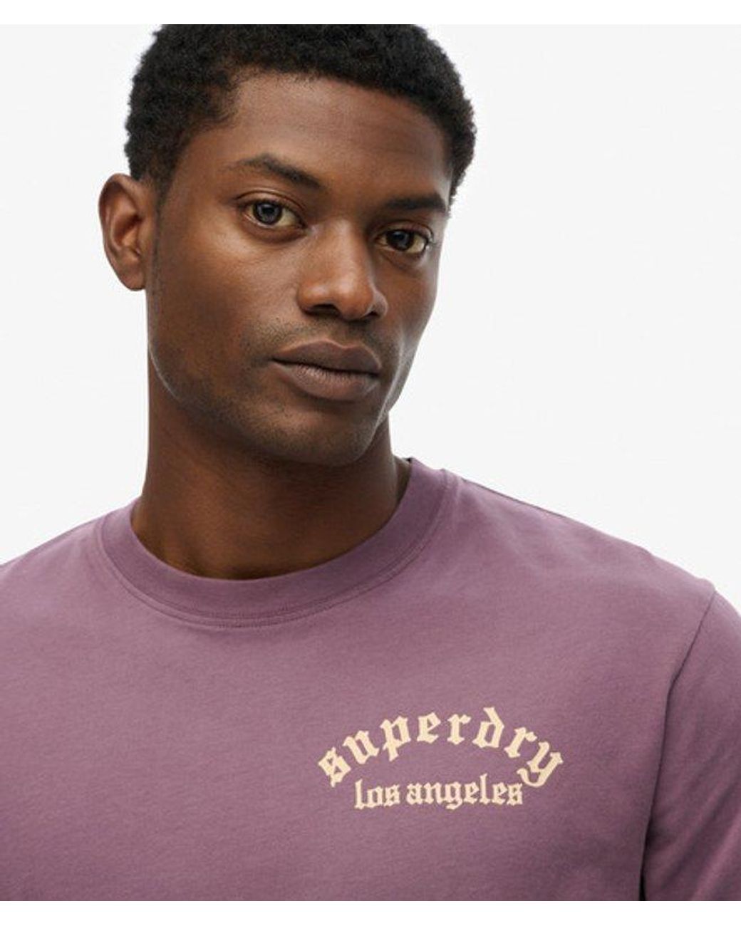 Superdry Purple & Co Tattoo Loose T-shirt for men