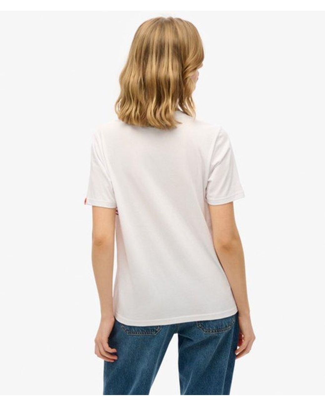 Superdry White & Co Outdoor Stripe Relaxed T-shirt