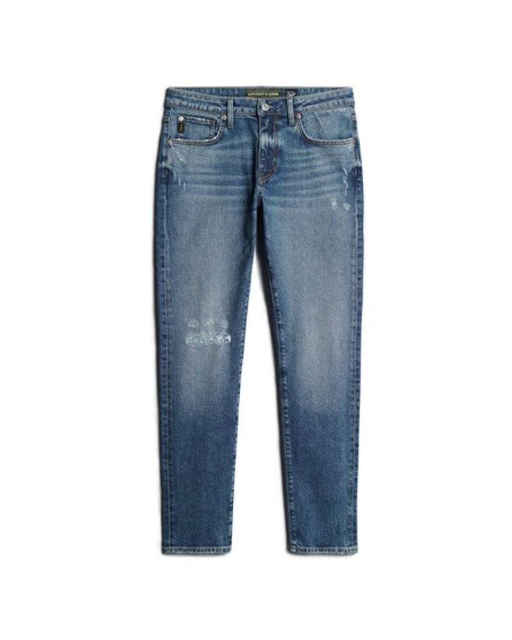 Superdry Blue & Co Organic Cotton Vintage Slim Jeans for men