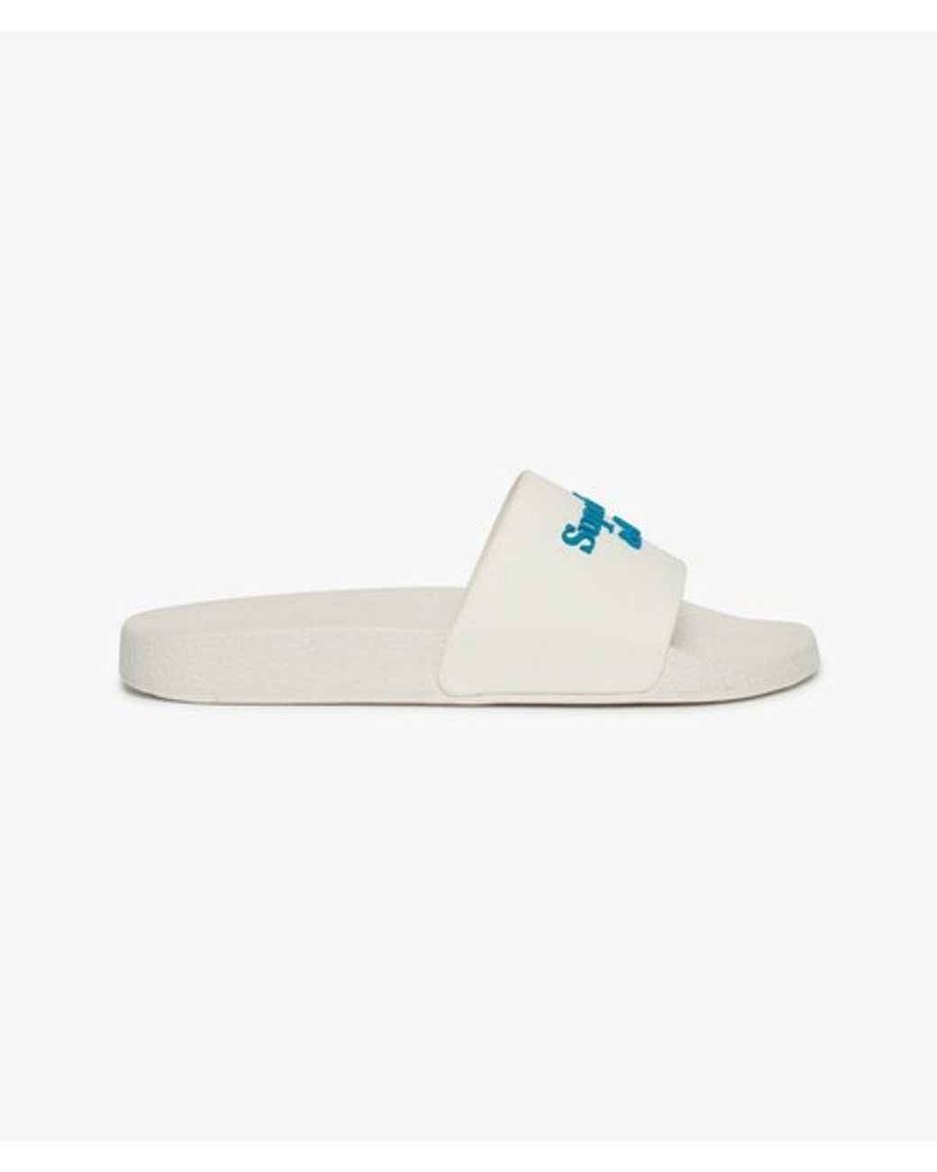 Superdry Blue & Co Pool Sliders
