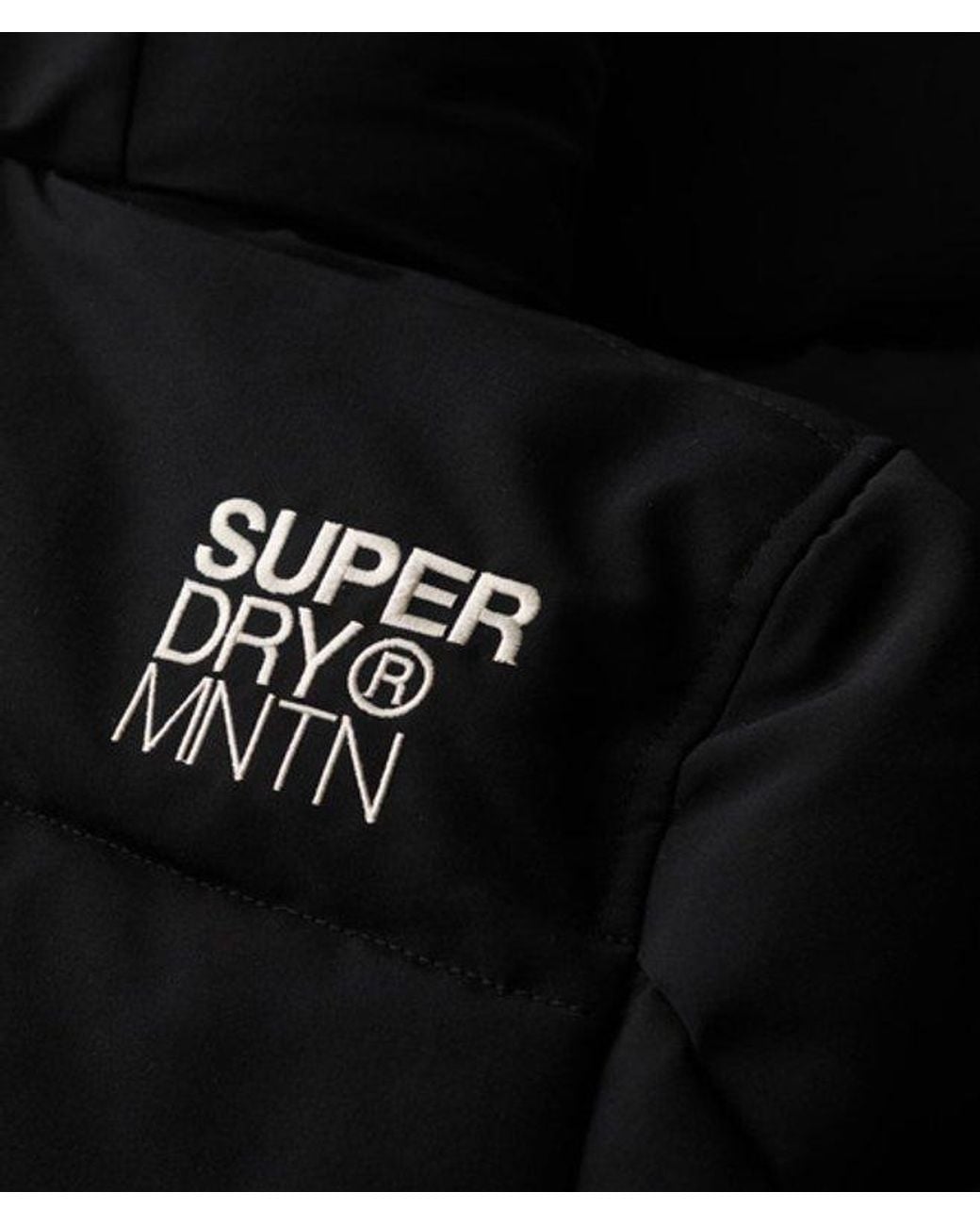 Superdry Black & Co Everest Bomber Jacket