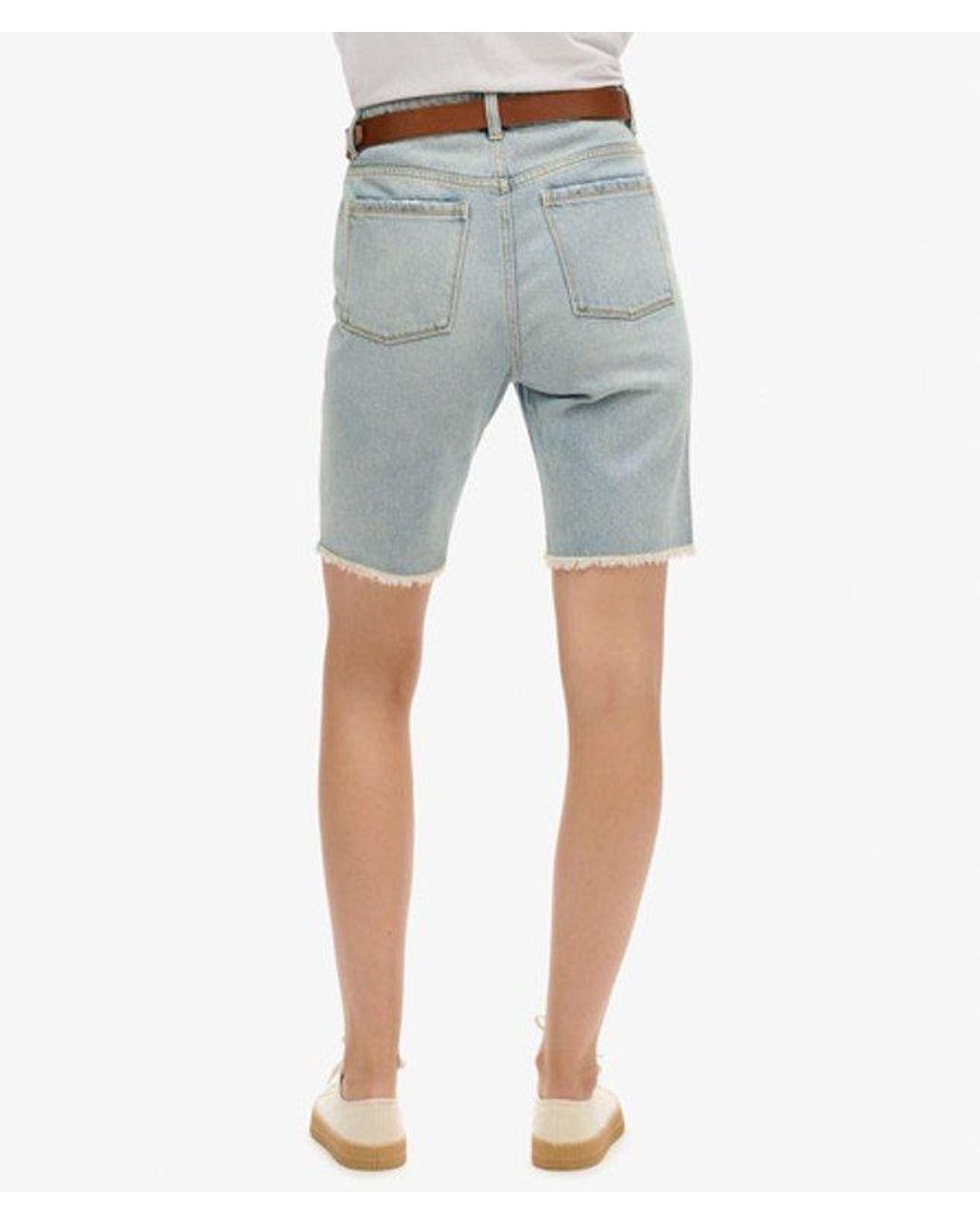 Superdry Blue & Co Bermuda Boy Shorts