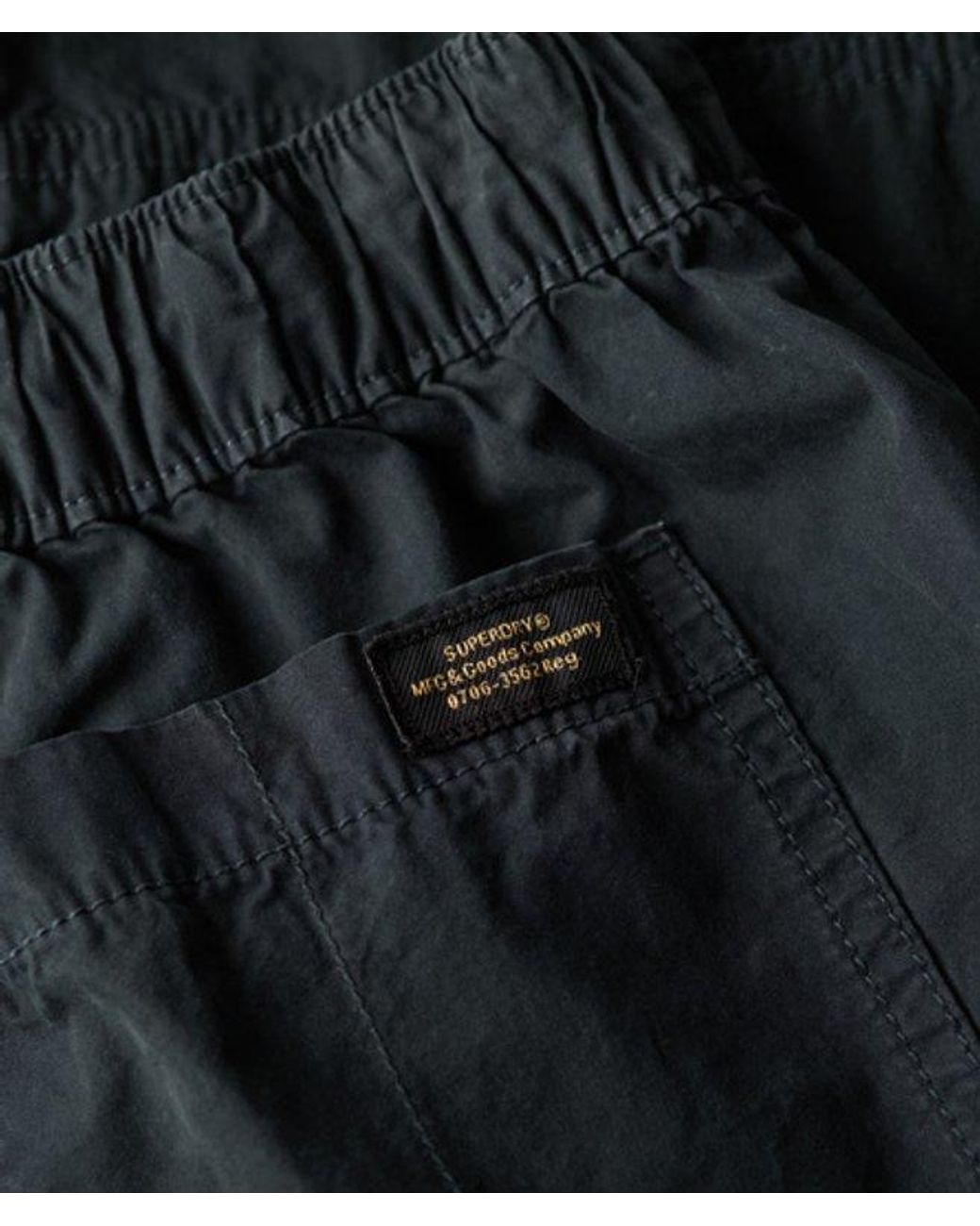 Superdry Blue & Co Low Rise Wide Leg Cargo Pants