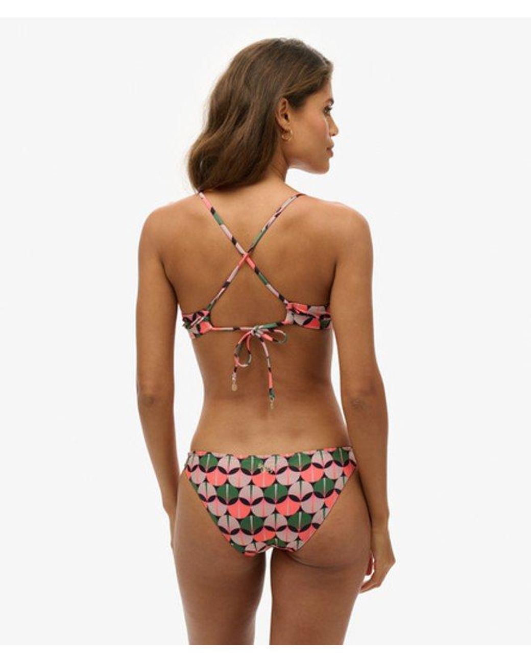 Superdry Natural & Co Printed Classic Bikini Briefs