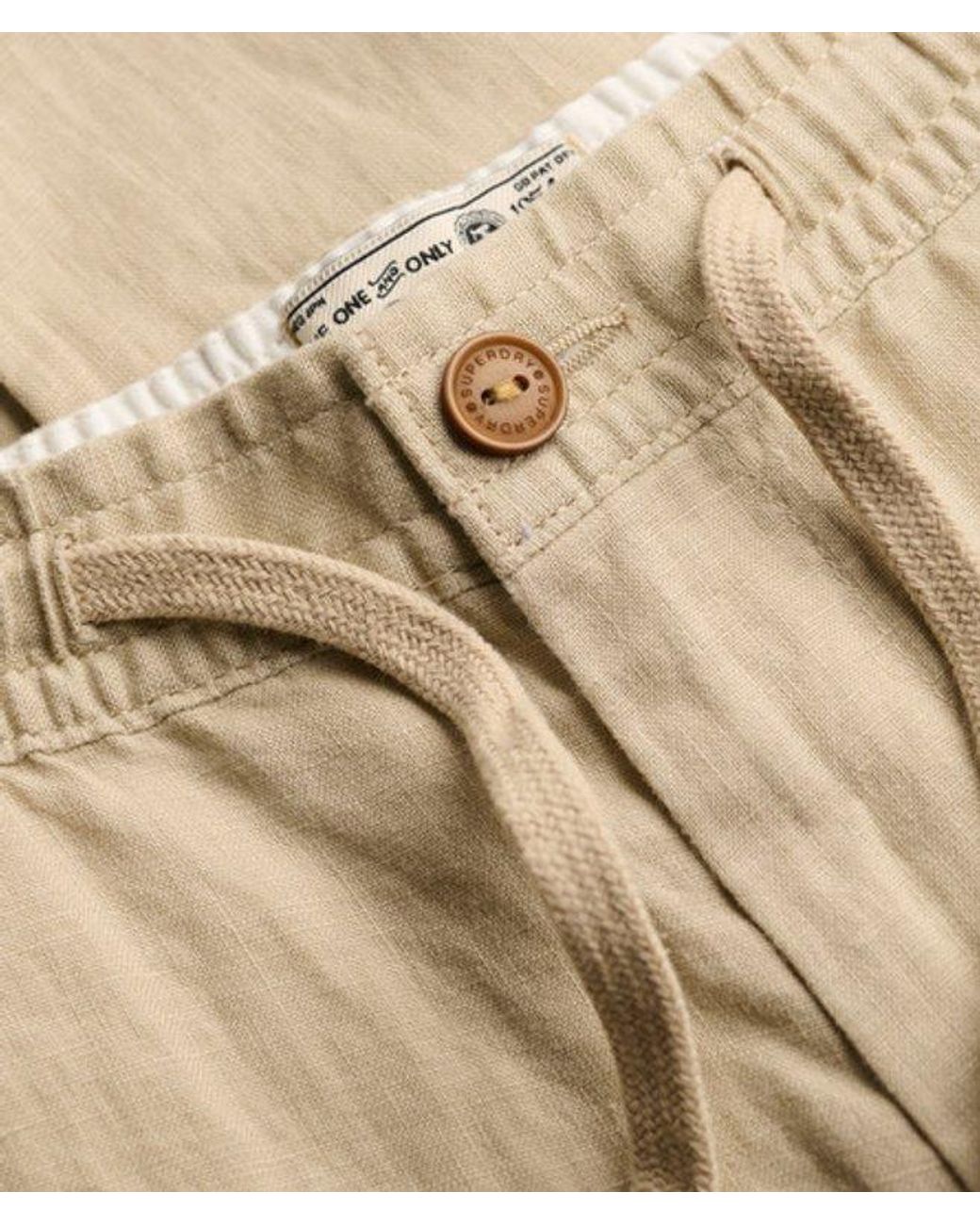 Superdry White & Co Merchant Linen Pants for men