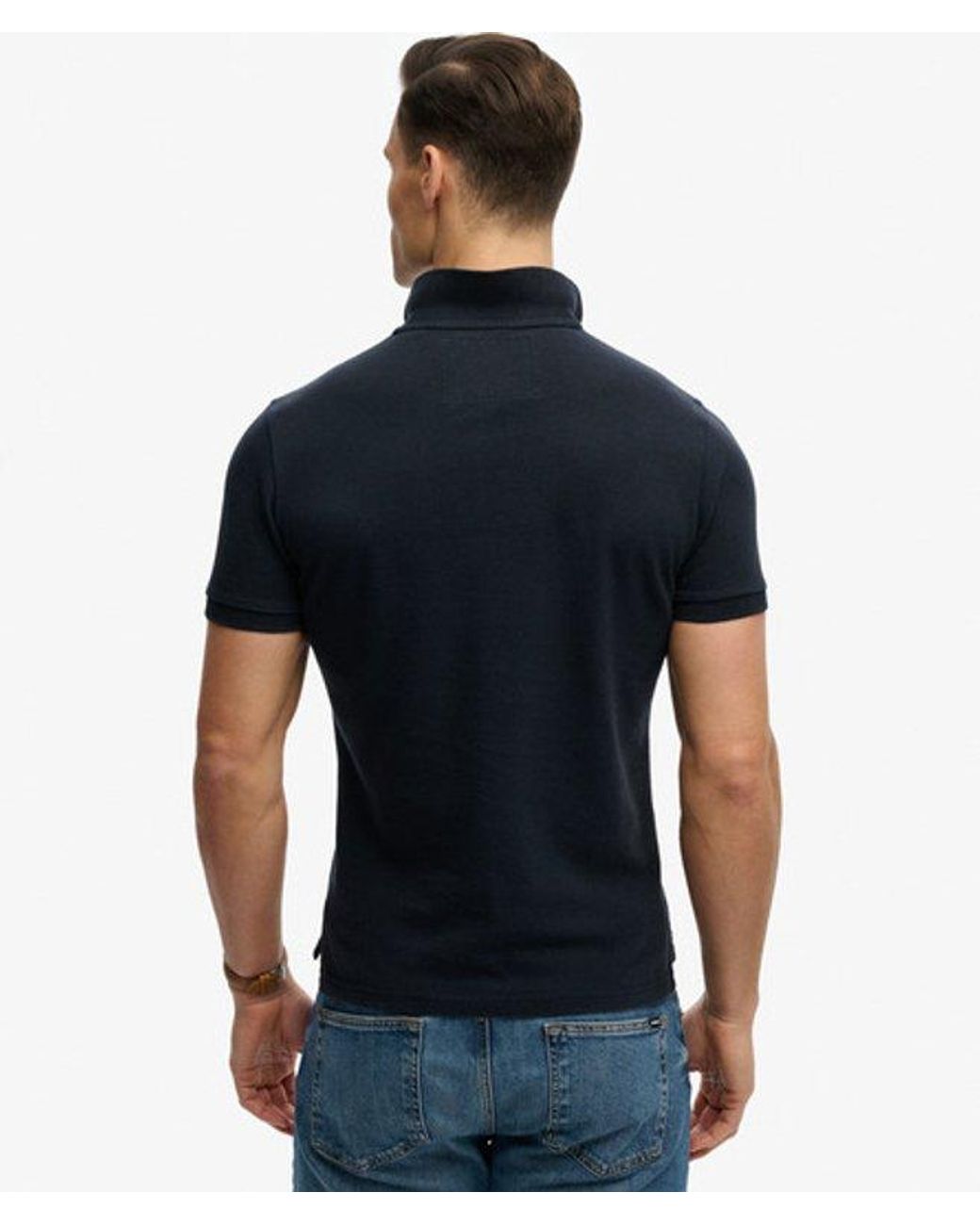 Superdry Blue & Co Vintage Athletic Polo Shirt for men