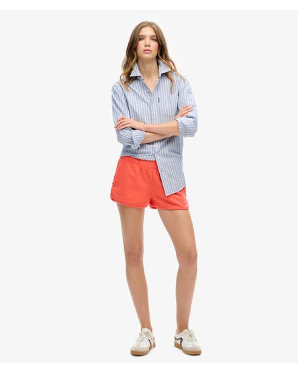 Superdry Red & Co Sports Tech Racer Shorts