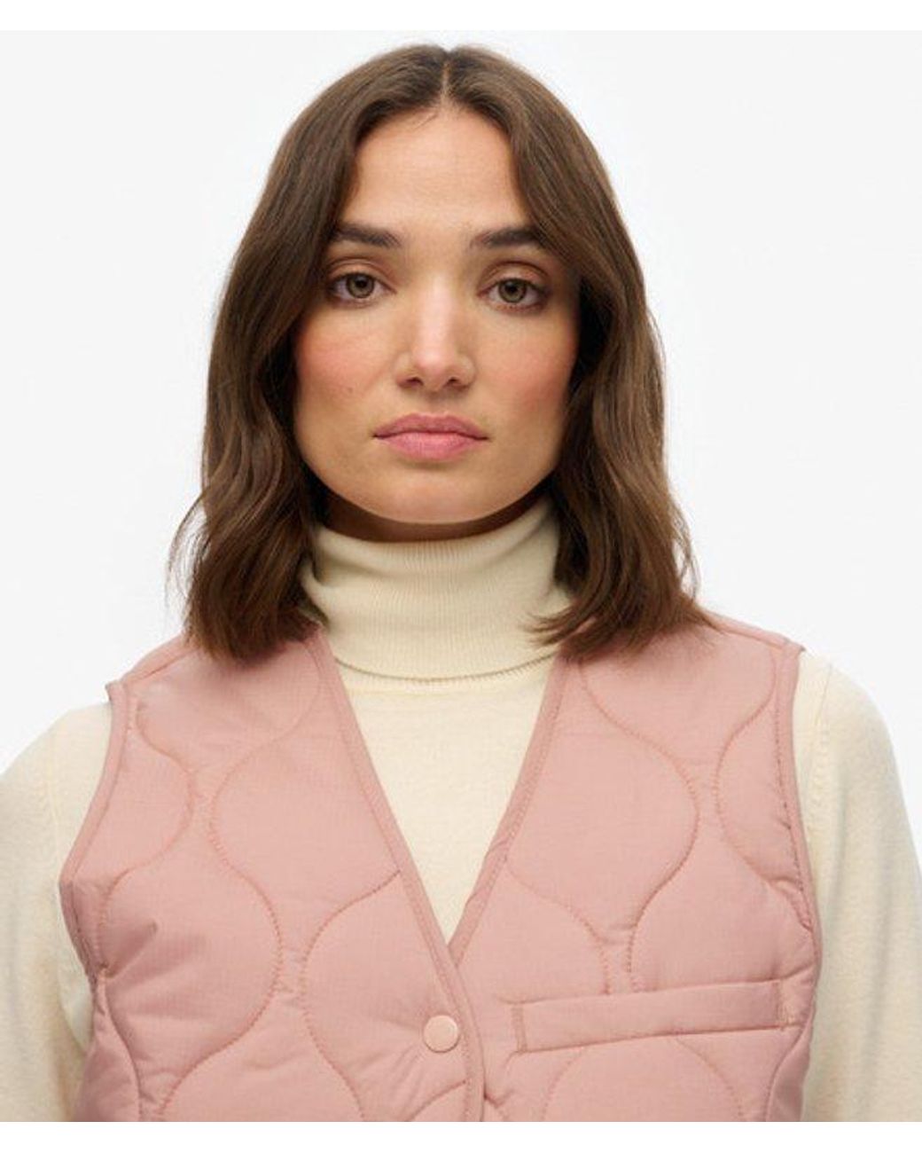 Superdry Blue & Co Quilted Lite Liner Gilet