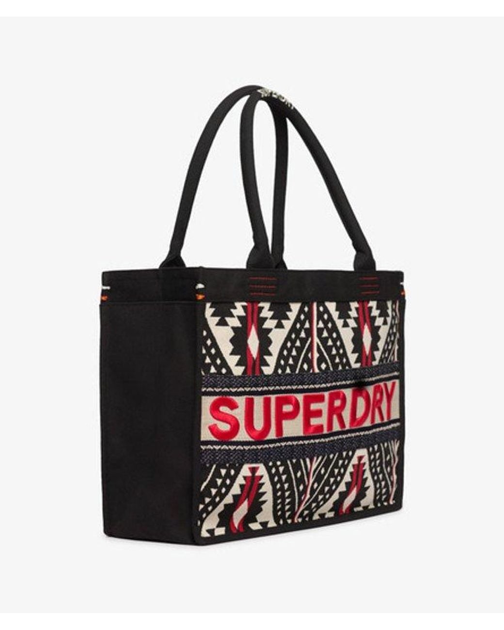 Superdry & Co Luxe Embroidered Tote Bag