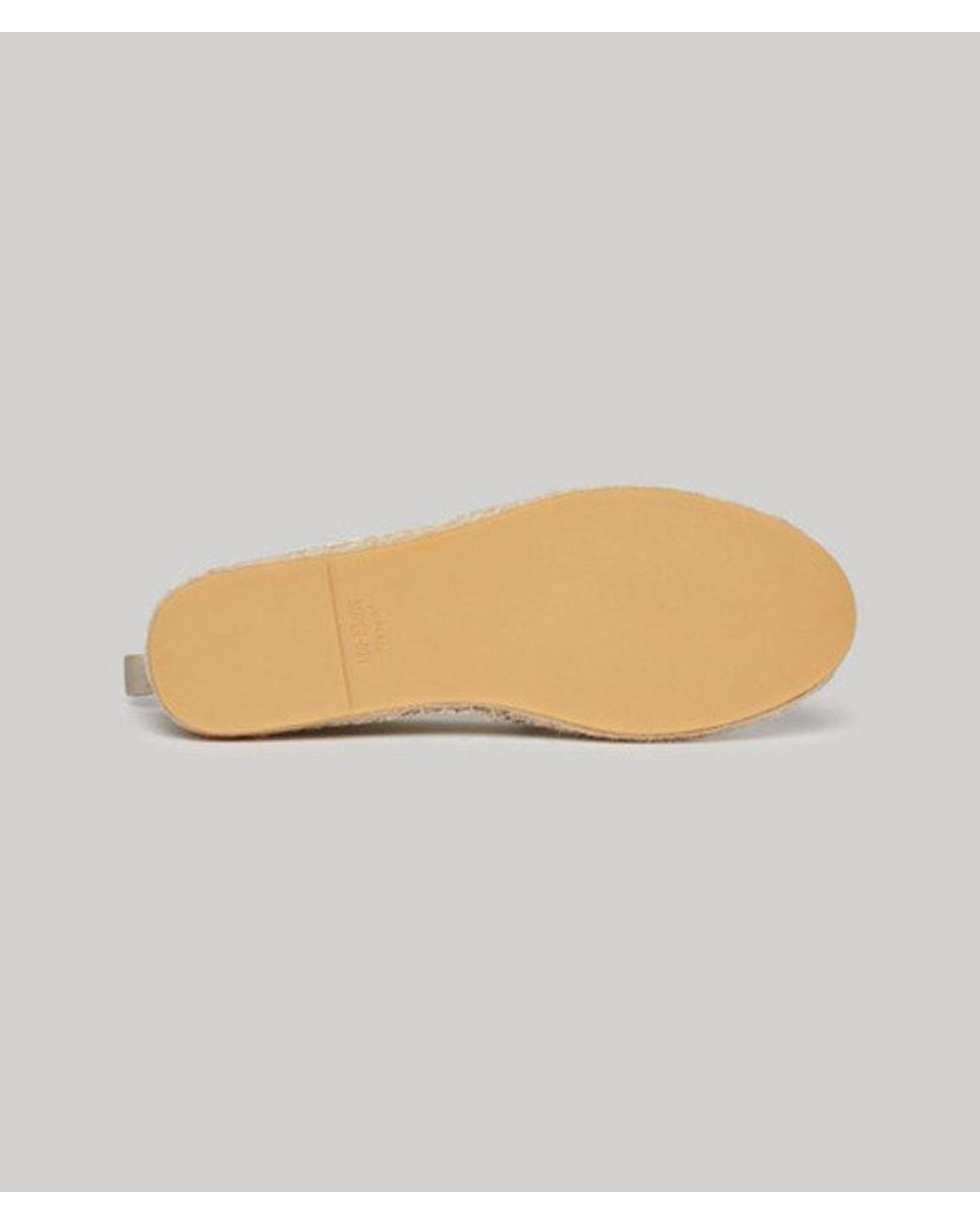 Superdry Metallic & Co Canvas Espadrille Overlay Shoes