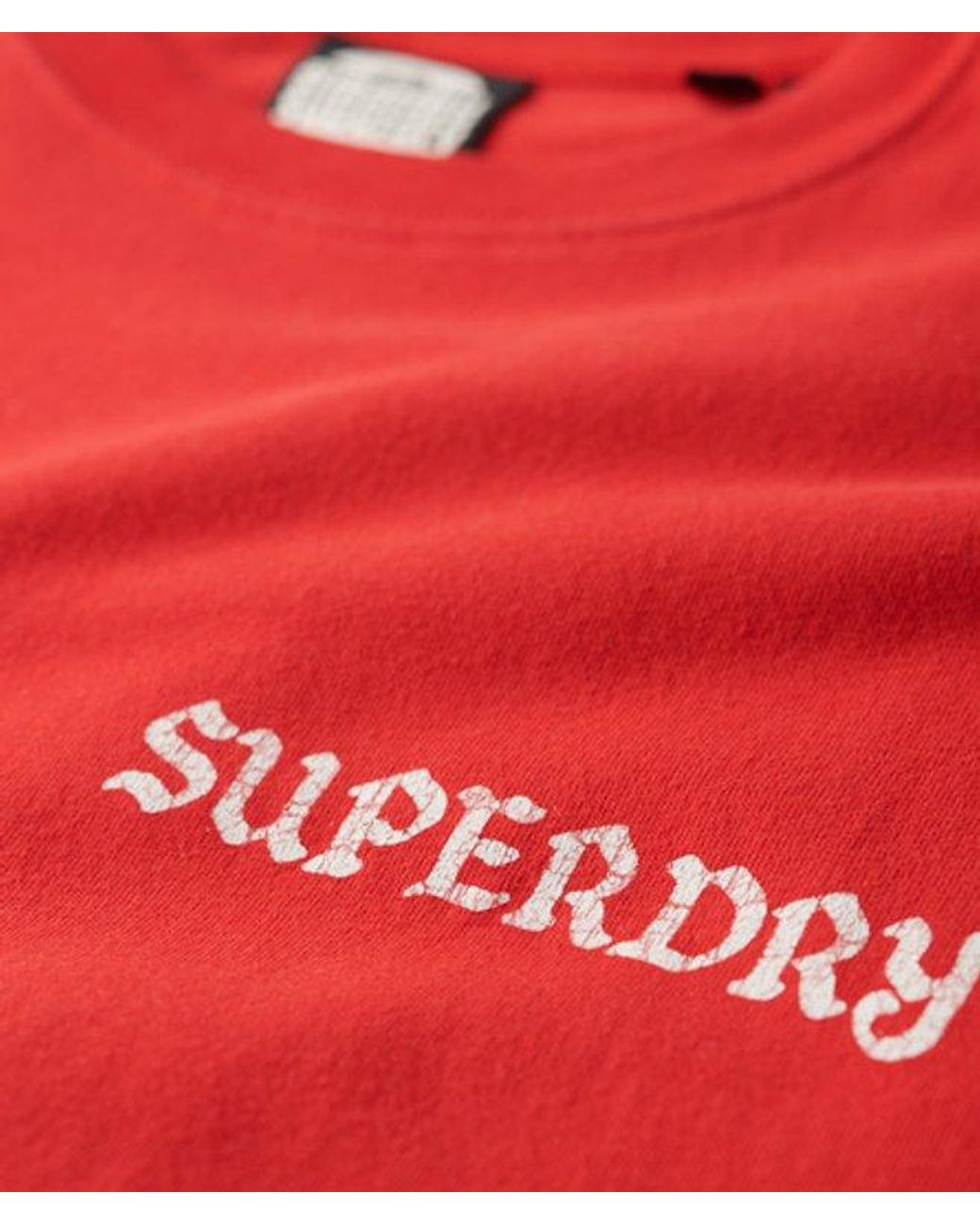 Superdry Red & Co Tattoo Graphic Loose Fit T-shirt for men