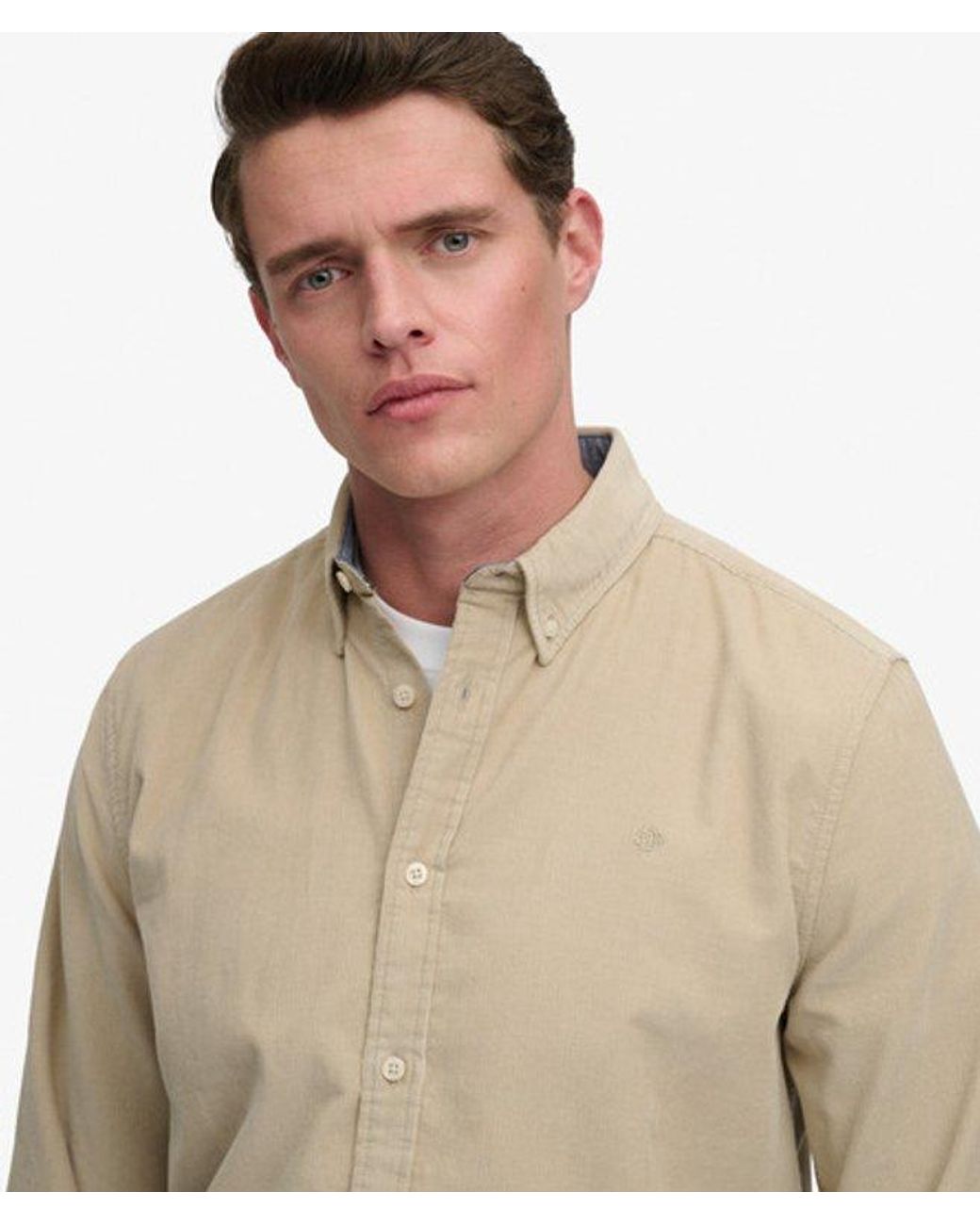 Superdry Natural & Co Classic Needle Cord Shirt for men