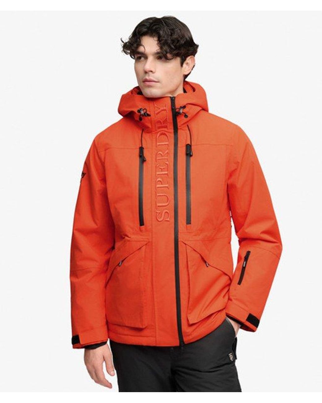 Superdry Red & Co Ultimate Freestyle Ski Jacket for men