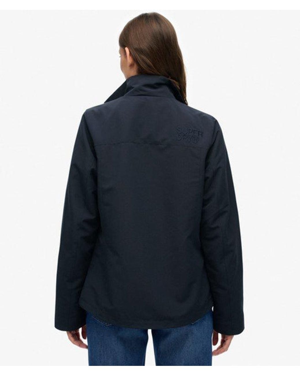Superdry Blue & Co Non Hooded Shell Jacket