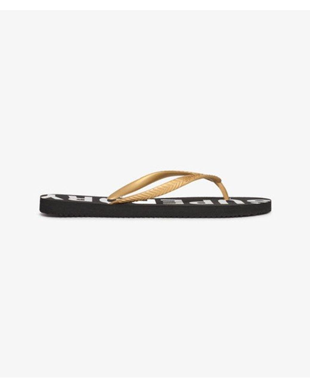 Superdry Black & Co Code Essential Flip Flops