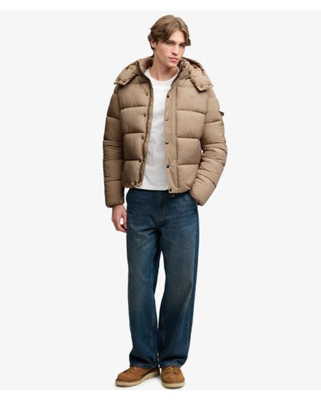 Superdry Metallic & Co Premium Ripstop Puffer Jacket for men