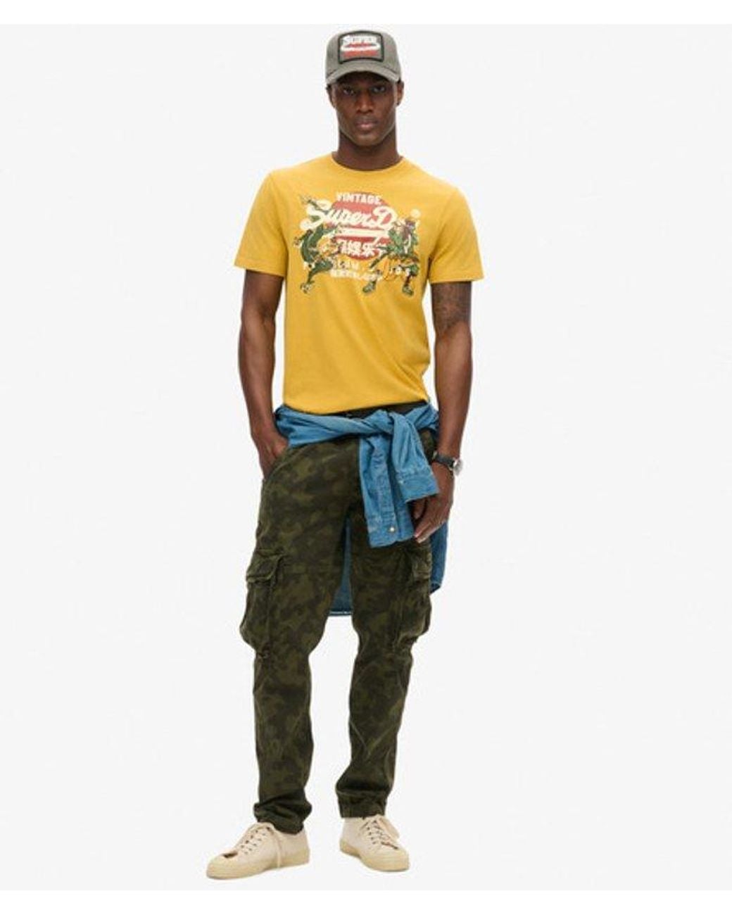 Superdry Metallic & Co Tokyo Graphic T-shirt for men