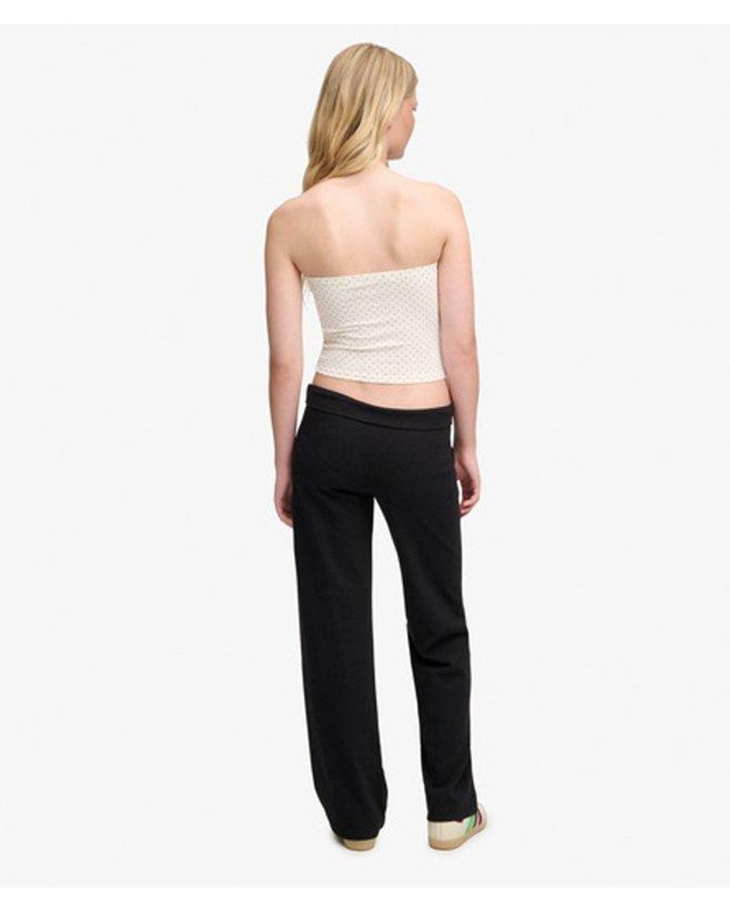Superdry Black Athletic Essentials Jersey Trousers