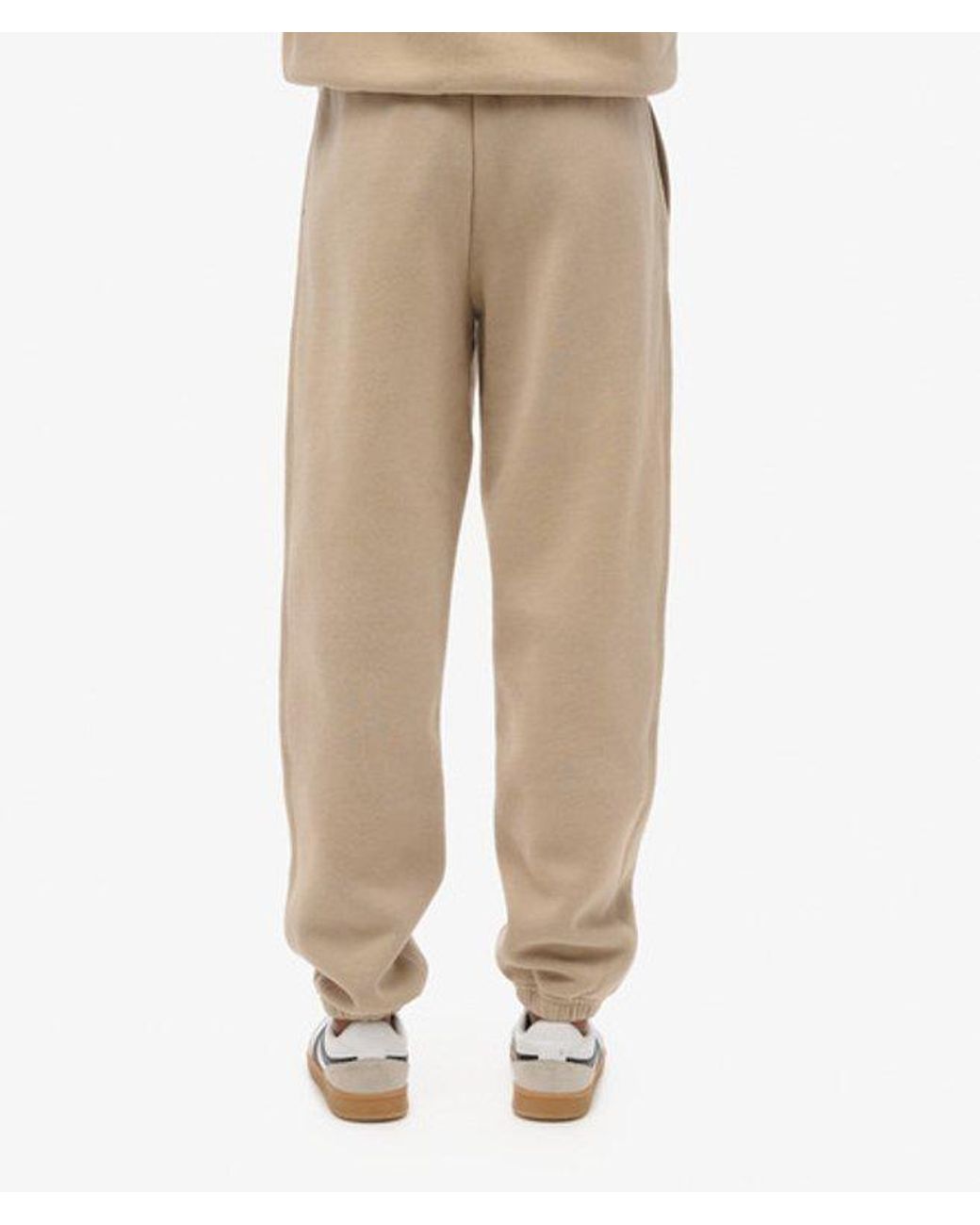 Superdry Natural & Co Essential Logo Cuffed joggers