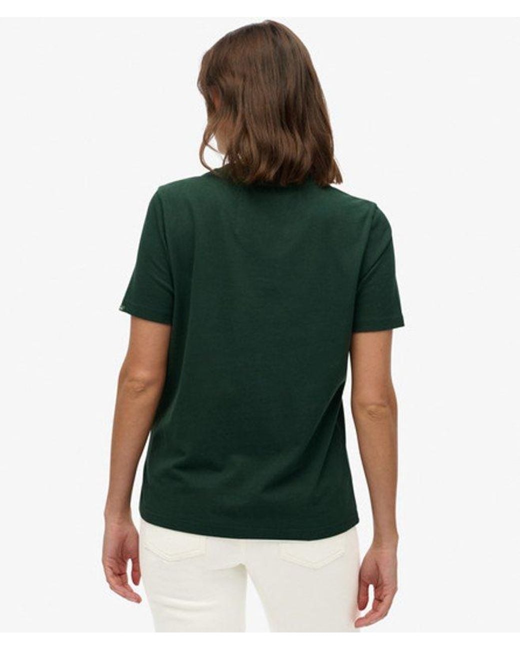 Superdry Green Lo-Fi Outdoors Relaxed T-Shirt