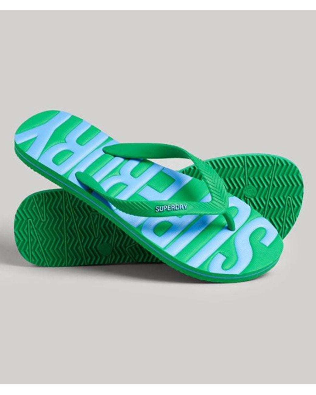 Superdry Green & Co Vintage Flip Flops for men