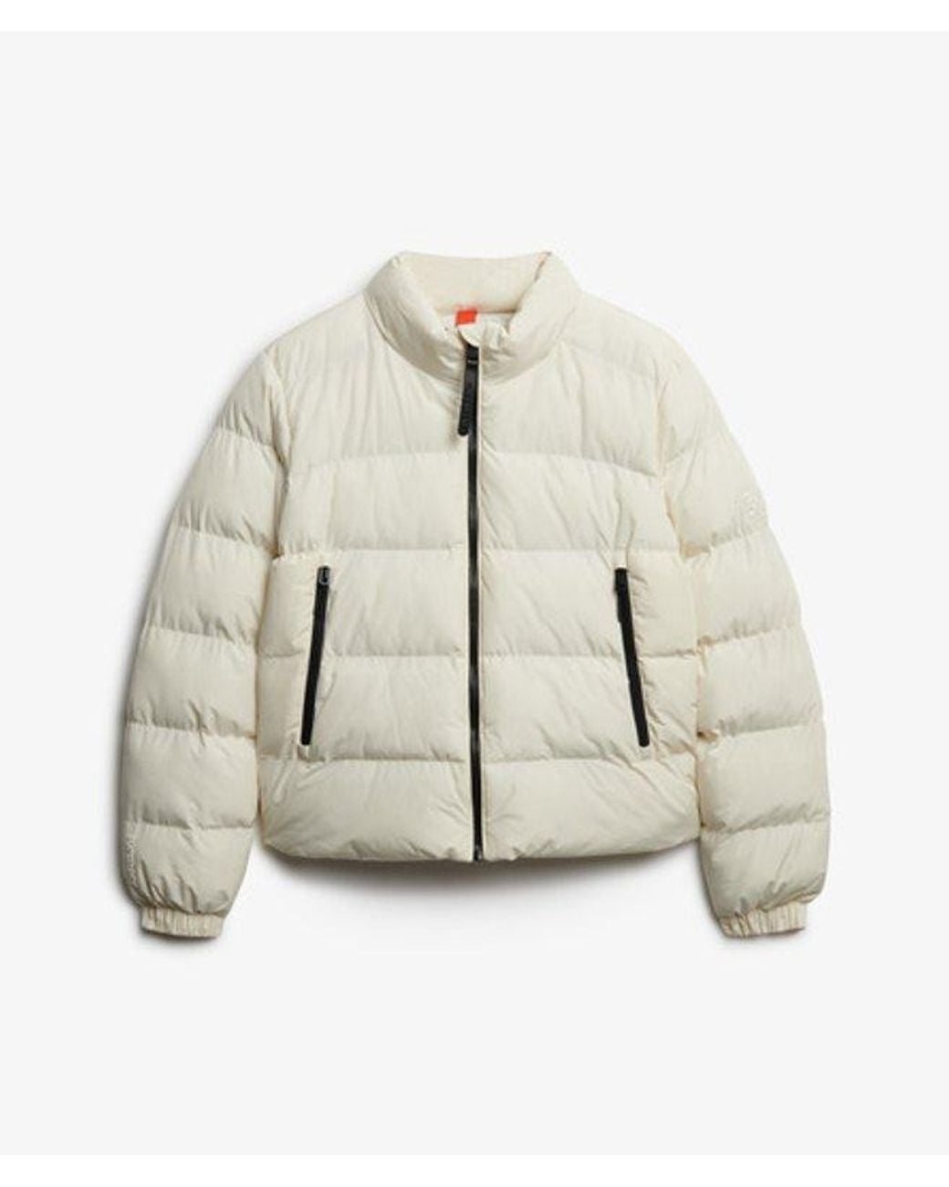 Superdry White & Co Non Hooded Sports Puffer Jacket