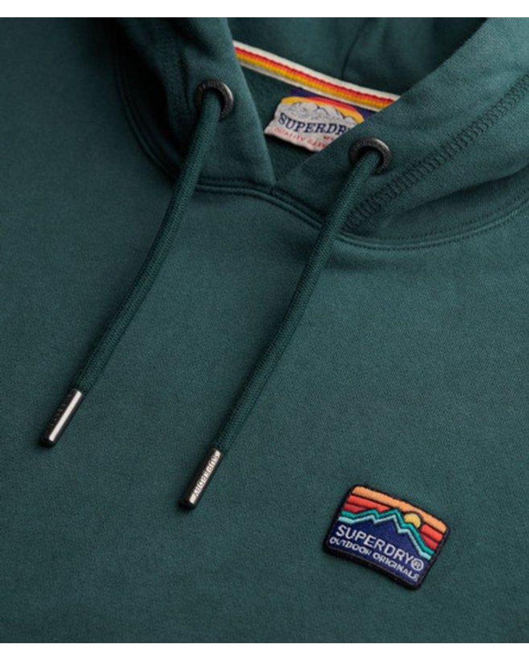 Superdry Blue & Co Great Outdoors Embroidered Hoodie
