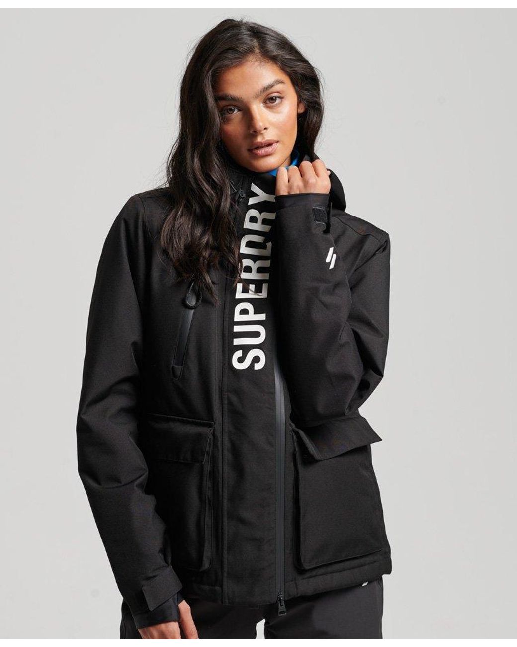 Superdry Sport Ski Rescue Jacket Black | Lyst