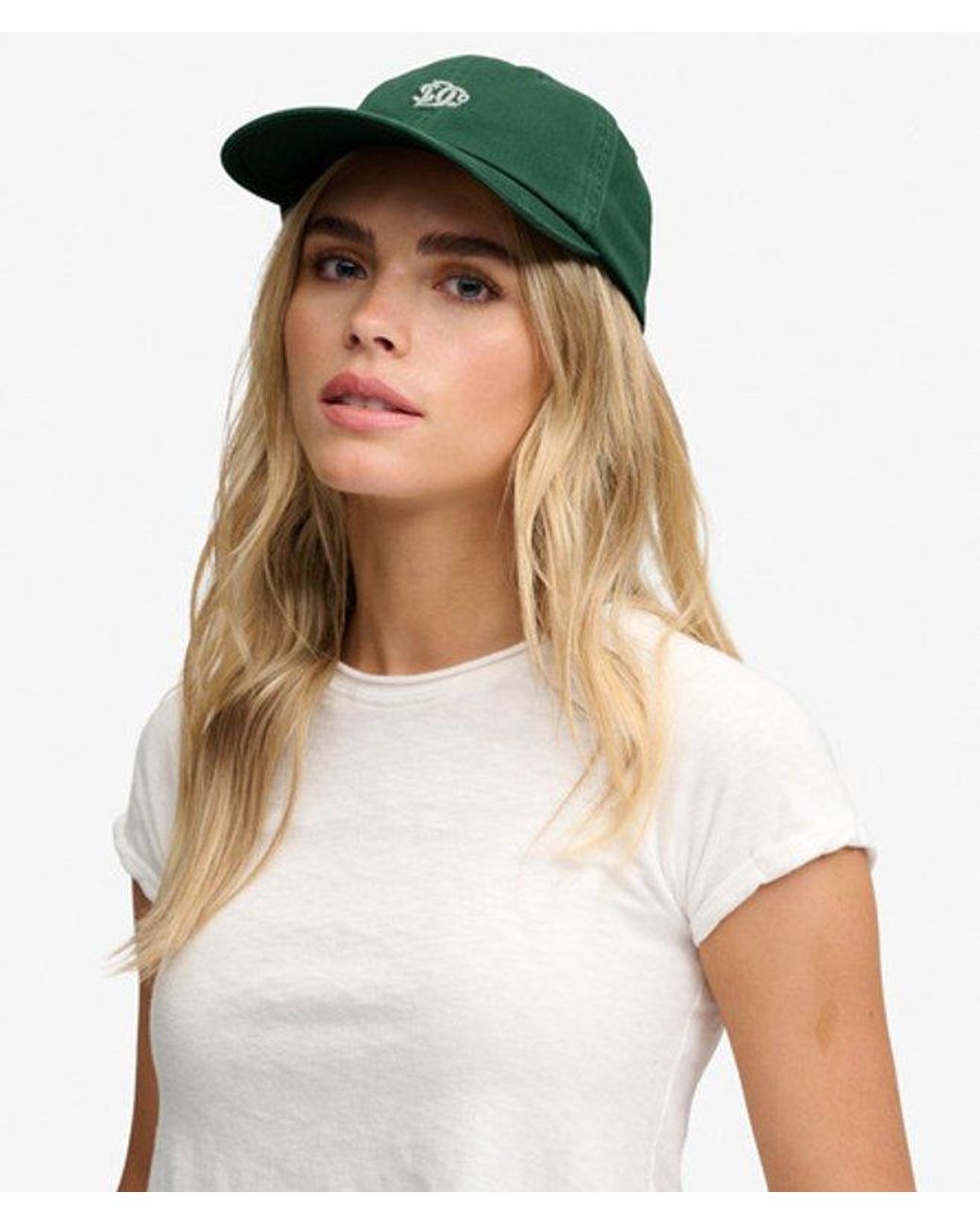Superdry Green & Co Sd Embroidered Baseball Cap for men