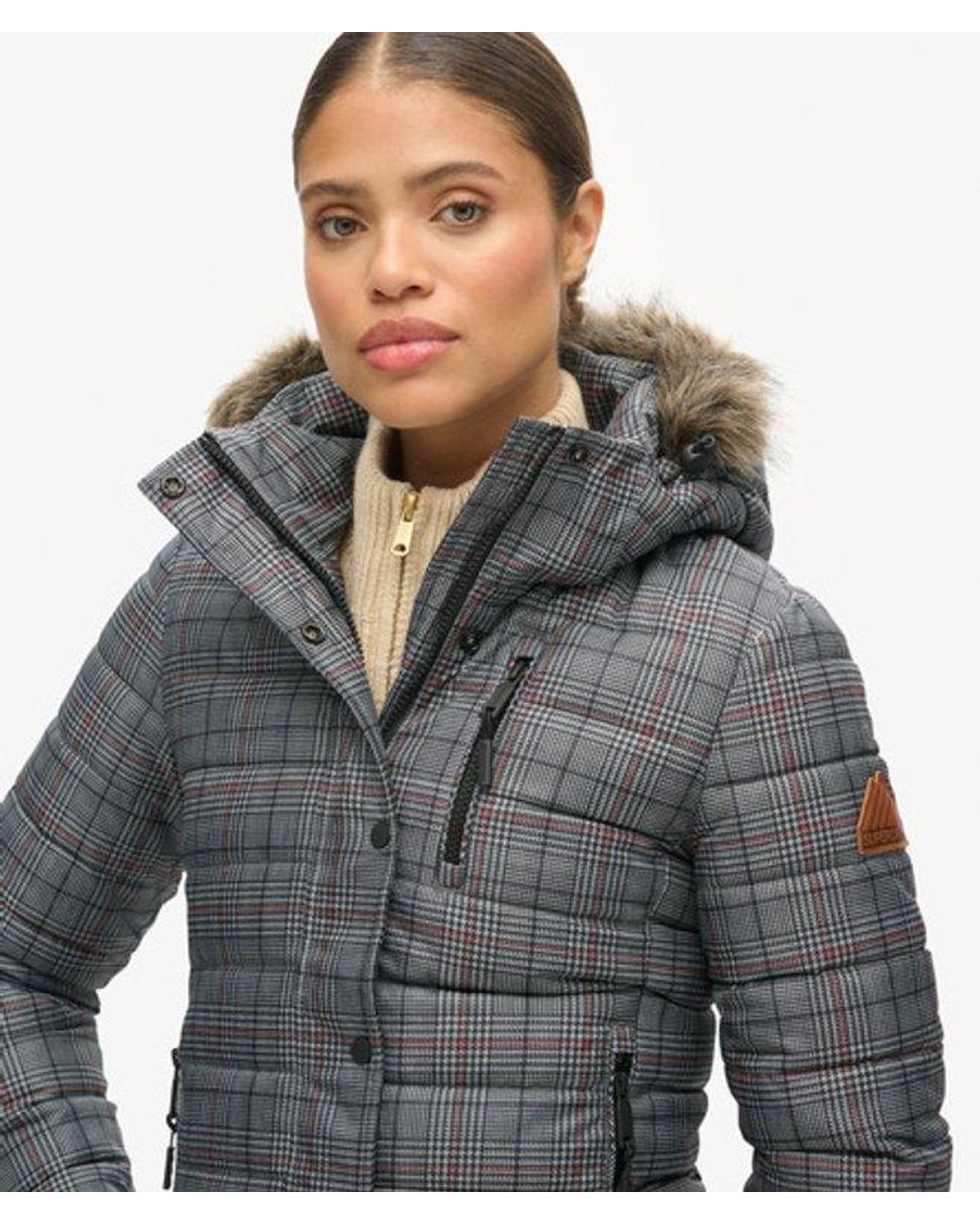 Superdry Gray & Co Tweed Fuji Jacket