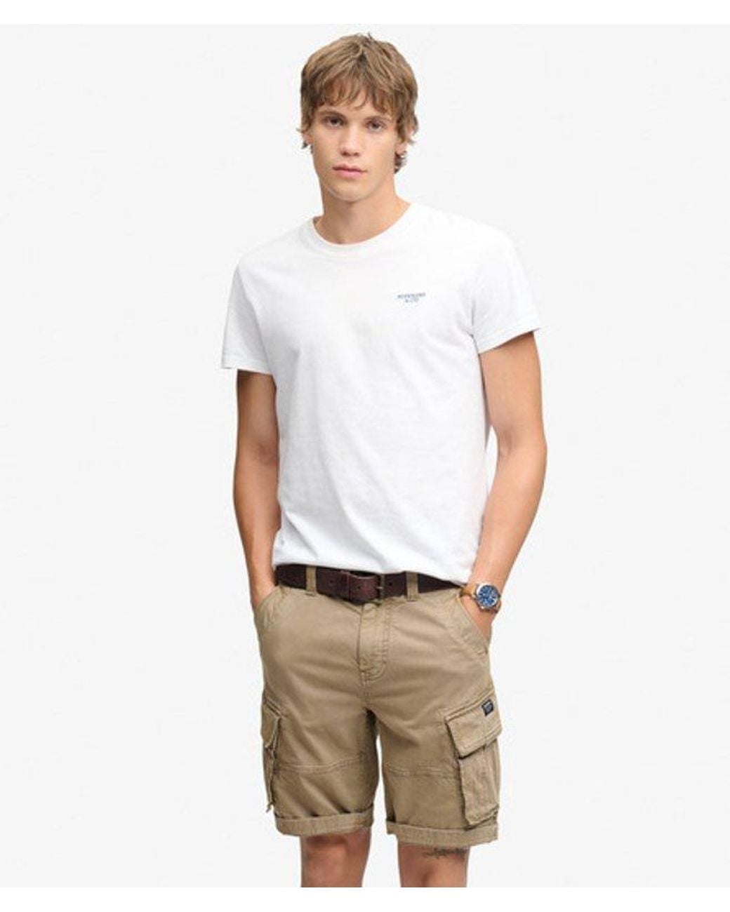Superdry White & Co Utility Chino Shorts for men