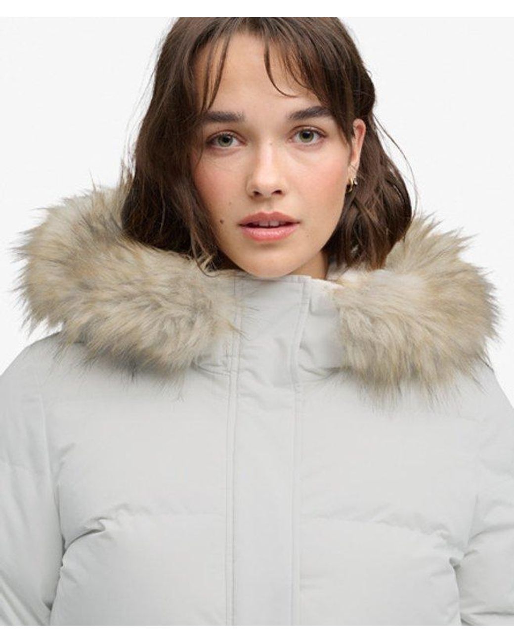 Superdry Blue Everest Ella Bomber Jacket