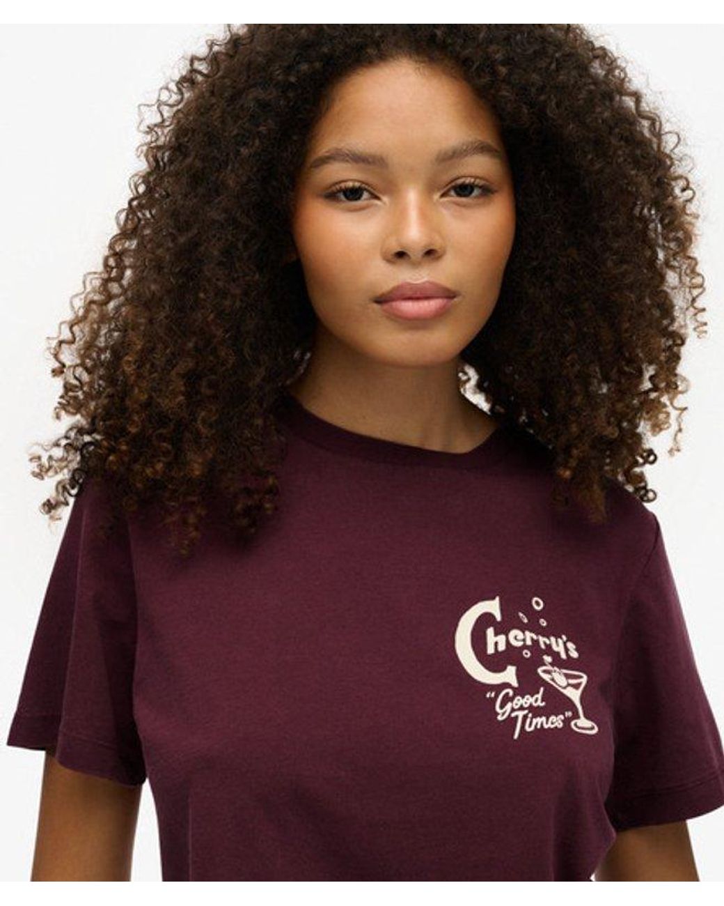 Superdry Red & Co Roadside Trade Relaxed T-shirt