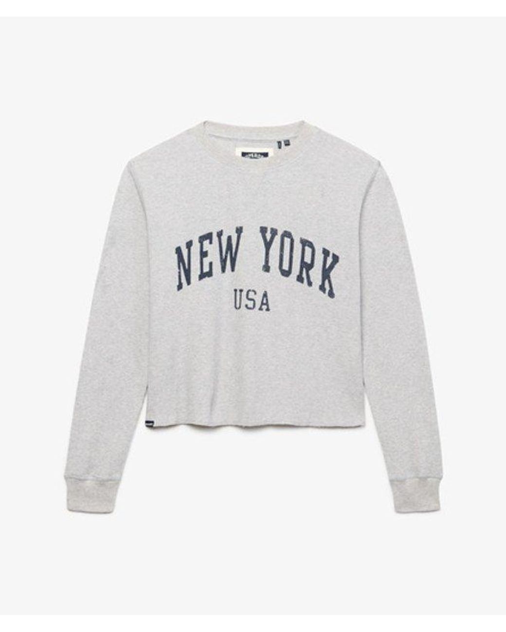 Superdry White & Co Athletic Essential Graphic Long Sleeve Top