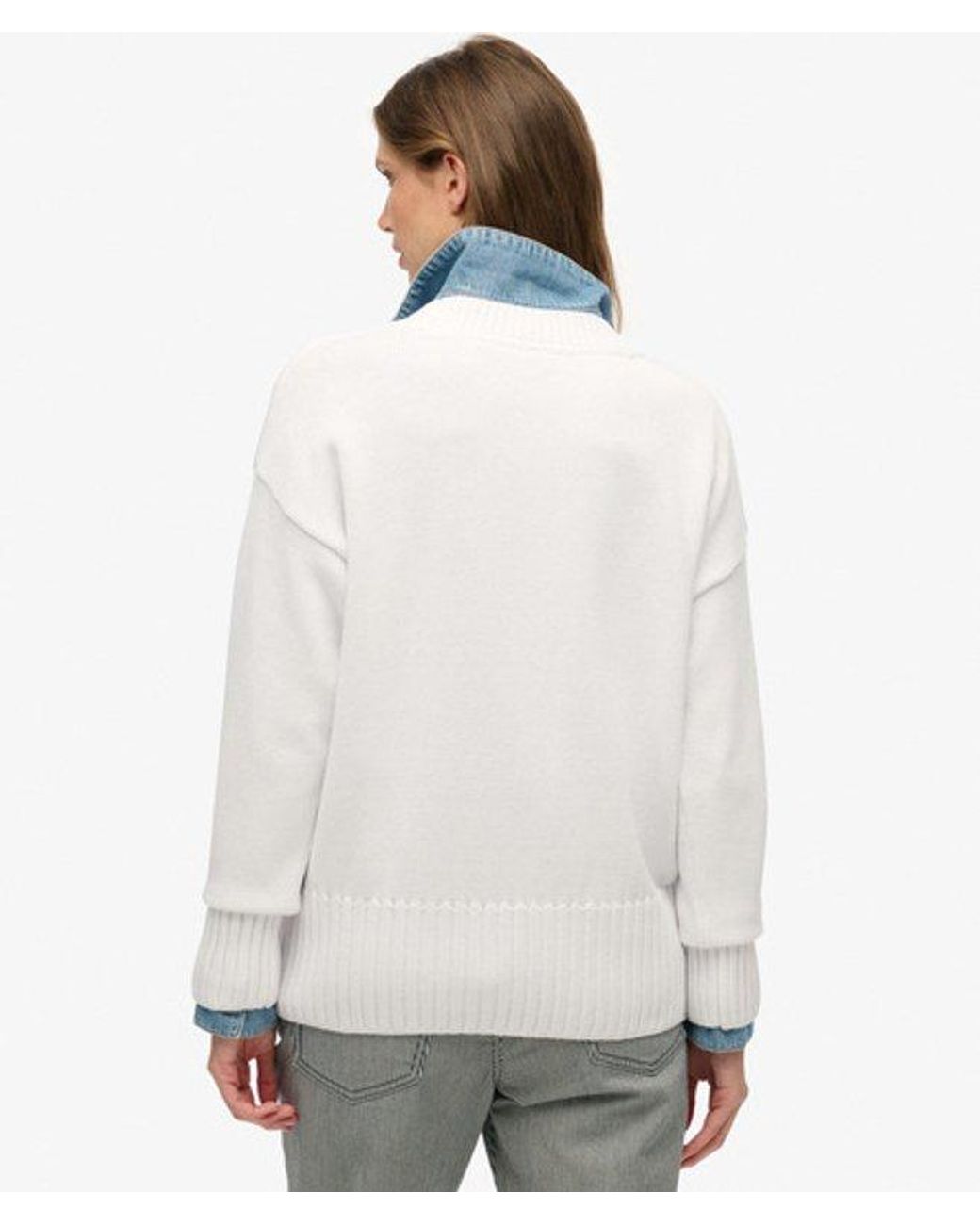 Superdry White & Co Essential Crew Neckline Jumper