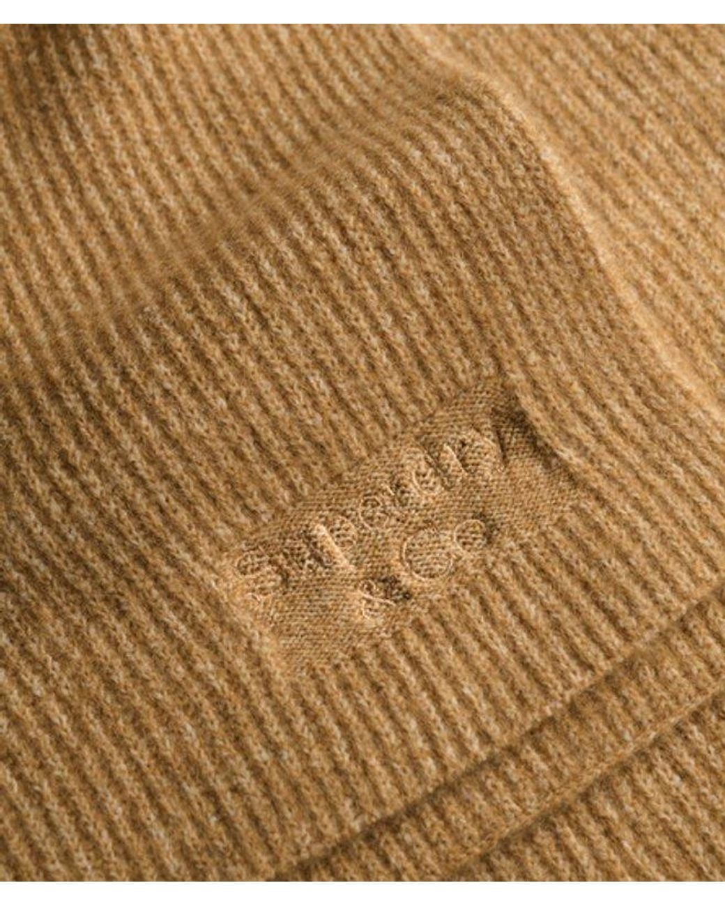 Superdry Natural Heritage Rib Knit Scarf