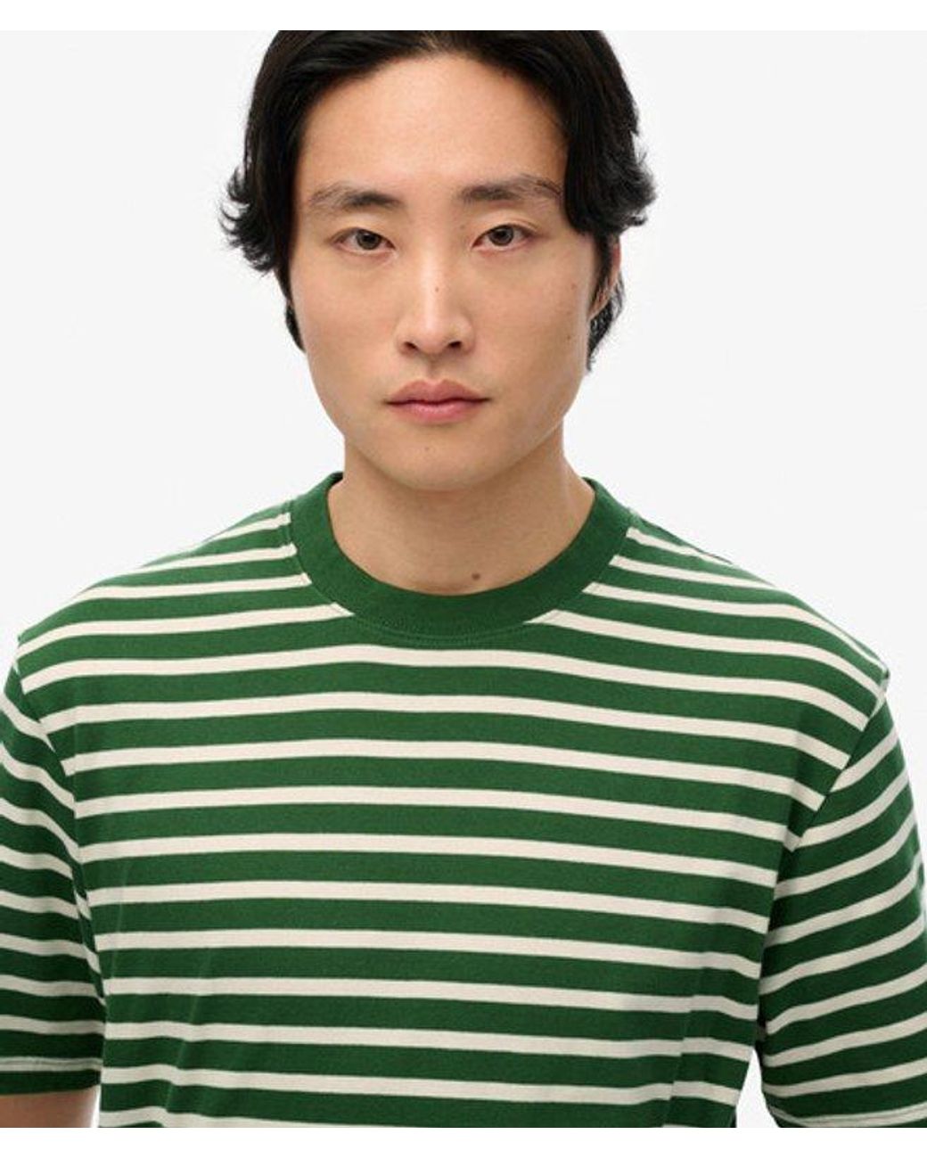 Superdry Green & Co The Merchant Store - Stripe T-shirt for men