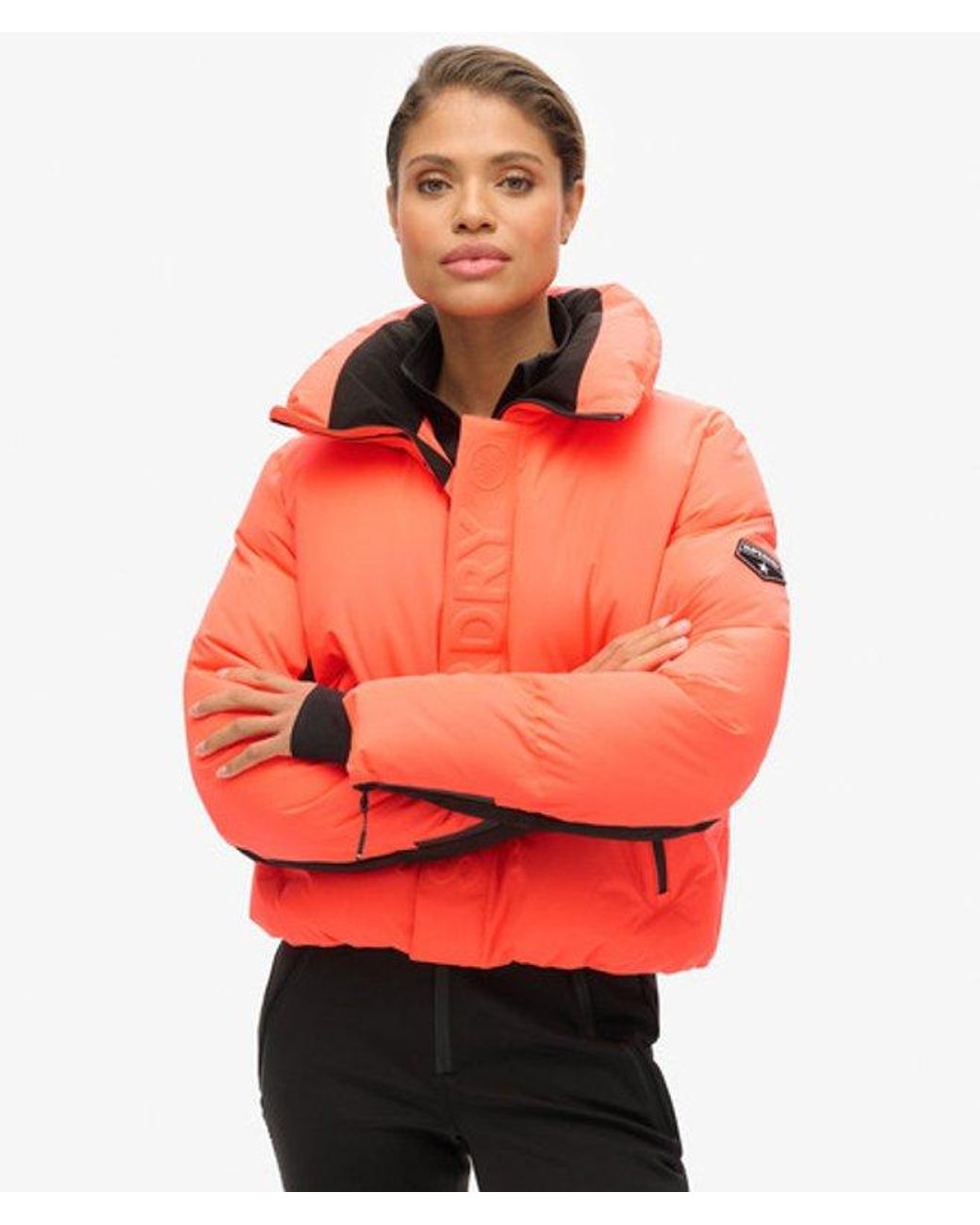 Superdry Red & Co Ski Slalom Puffer Jacket