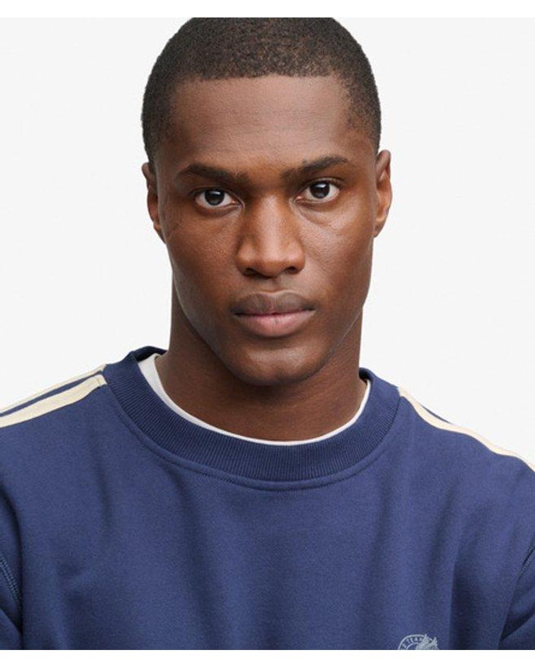Superdry Blue & Co Athletic Club Graphic Sweatshirt for men
