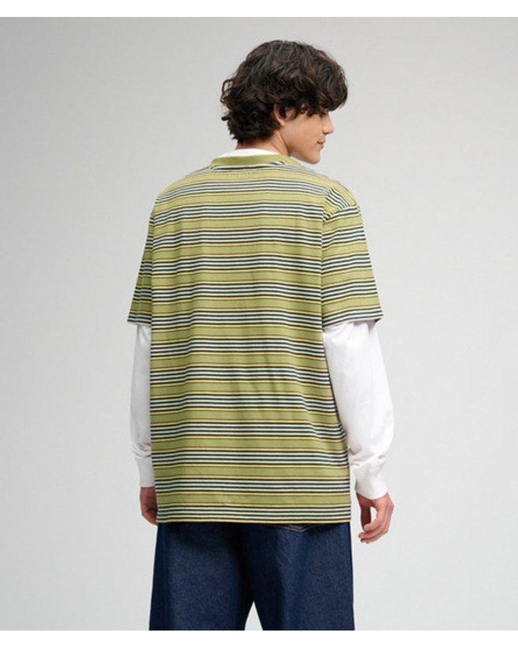 Superdry Green & Co Oversized Stripe T-shirt for men