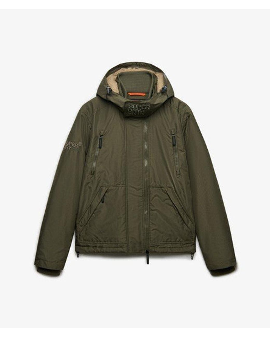 Superdry Green & Co Hooded Arctic Windcheater Jacket for men