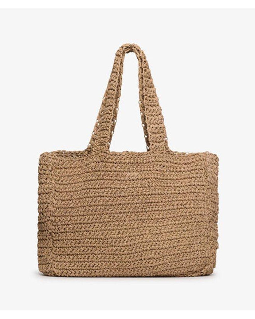 Superdry Natural & Co Crochet City Tote Bag