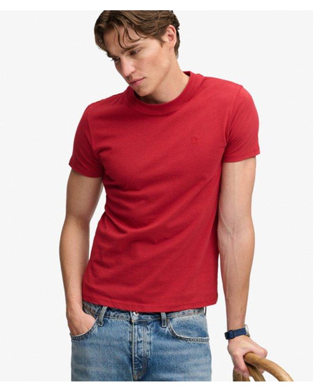 Superdry Red & Co Logo Embroide for men