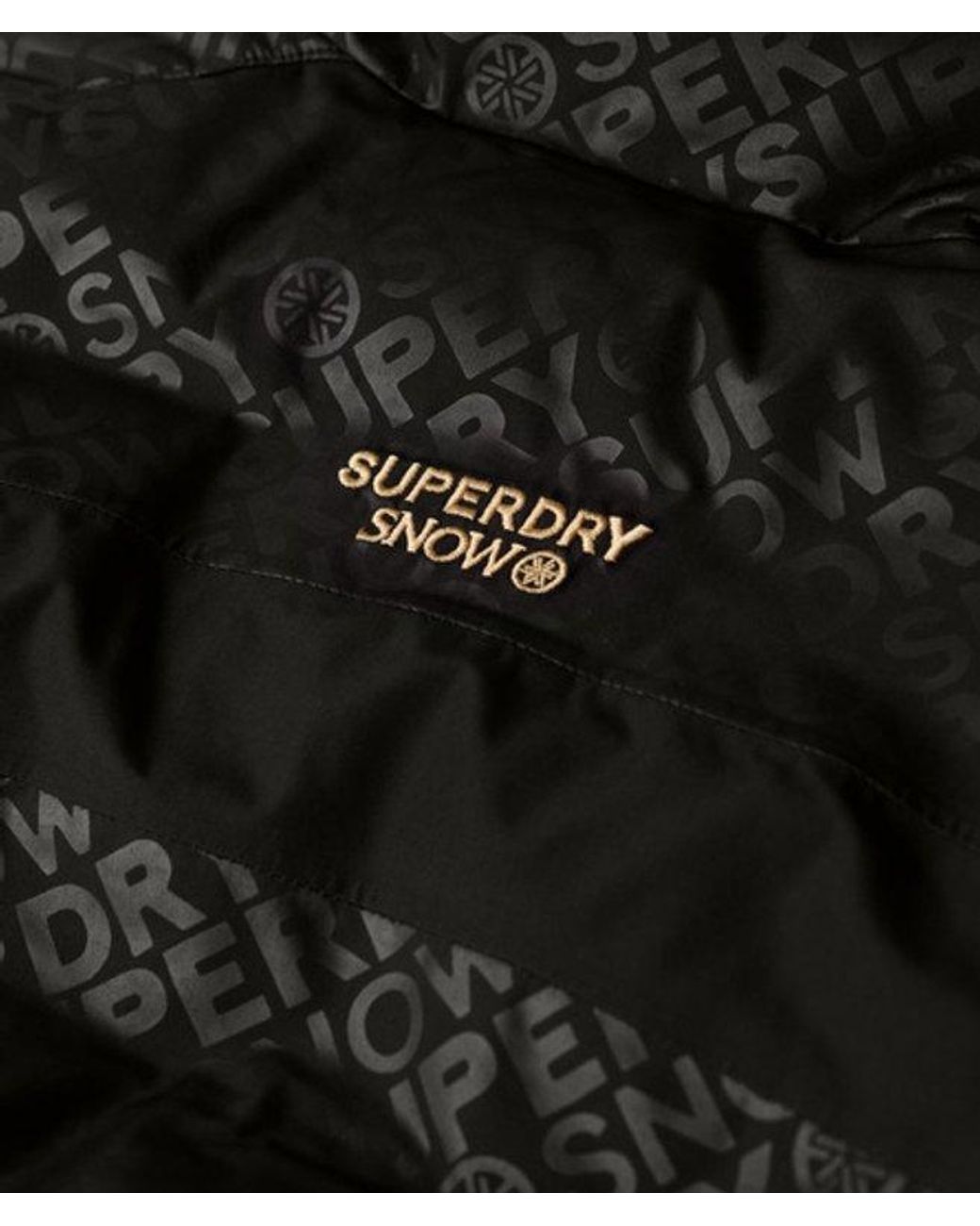 Superdry Black & Co Ski Slalom Puffer Jacket