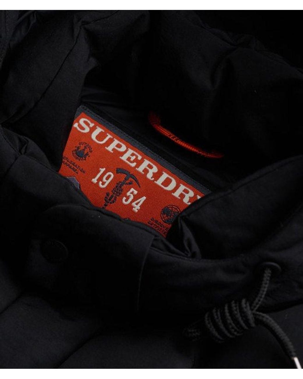 Superdry Black & Co Classic Everest Puffer Jacket for men