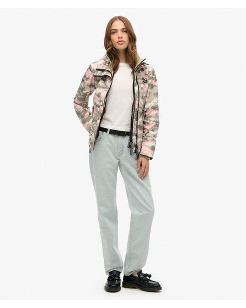Superdry Gray Mountain Windbreaker Jacket