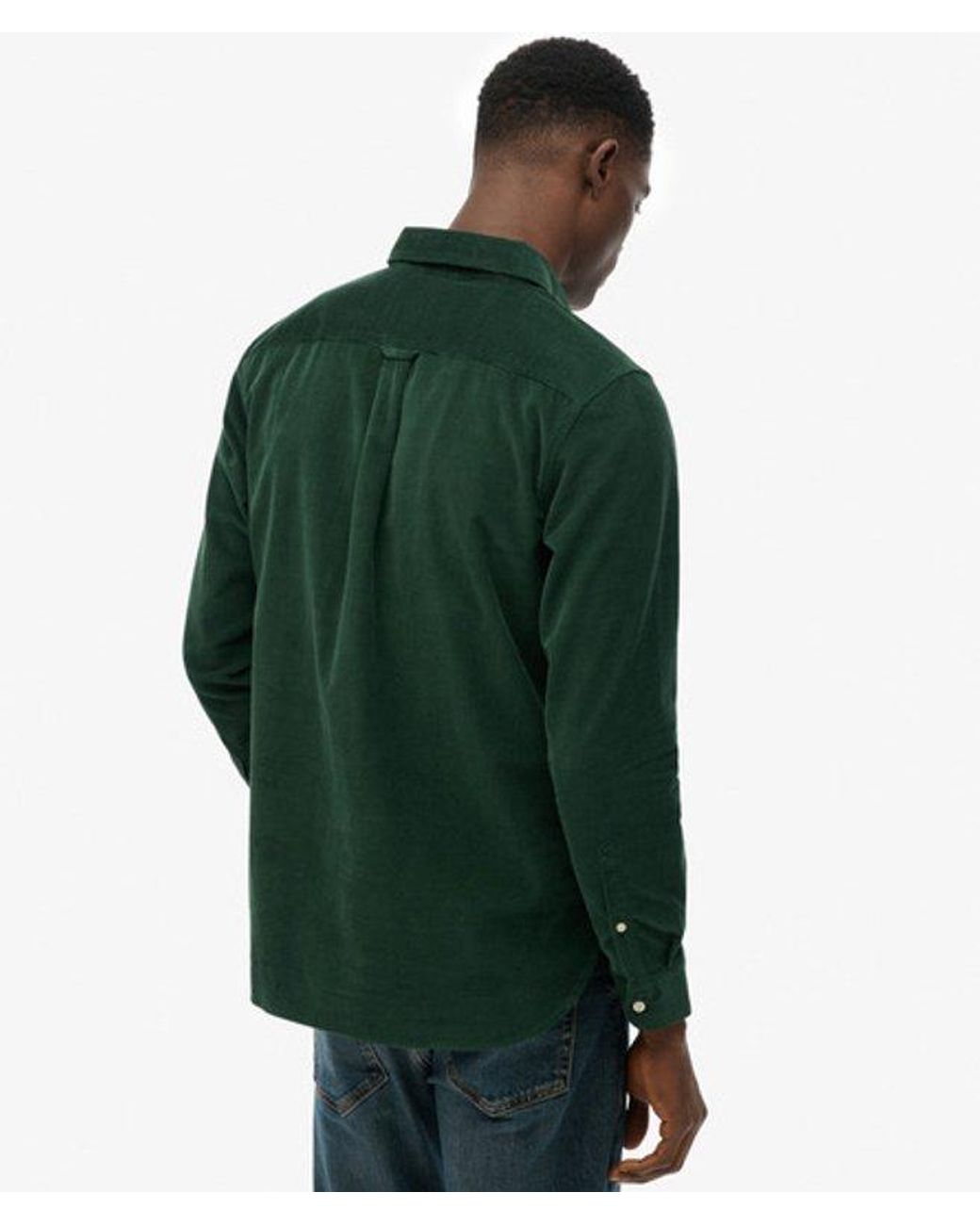 Superdry Green & Co Classic Needle Cord Shirt for men