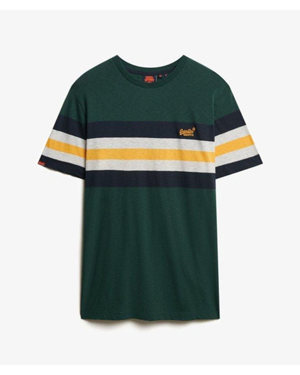 Superdry Green & Co Essentials Stripe T-shirt for men