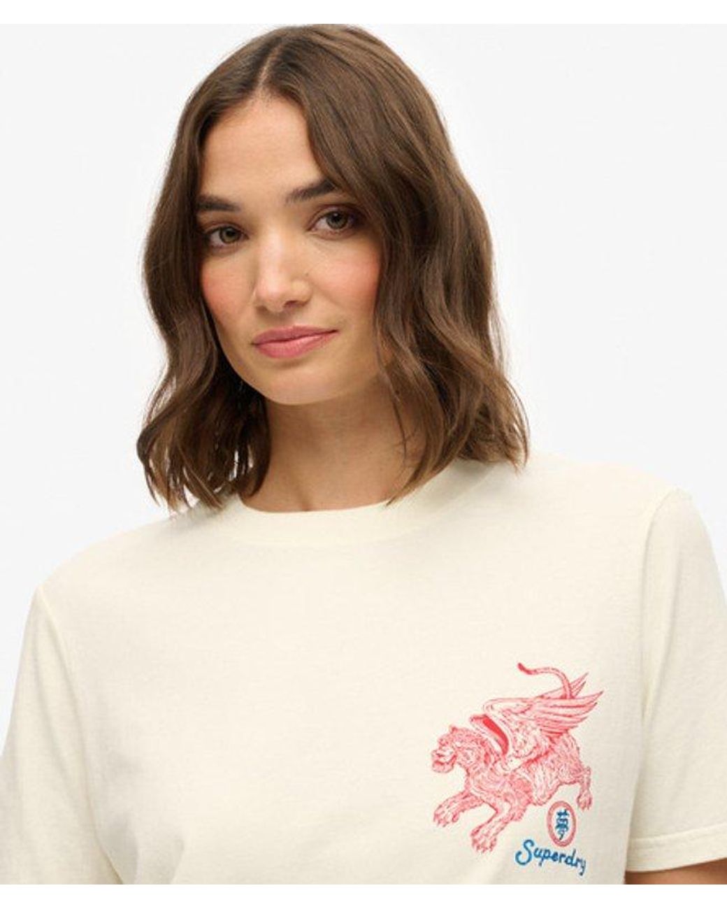 Superdry White & Co Tokyo Narrative Relaxed T-shirt